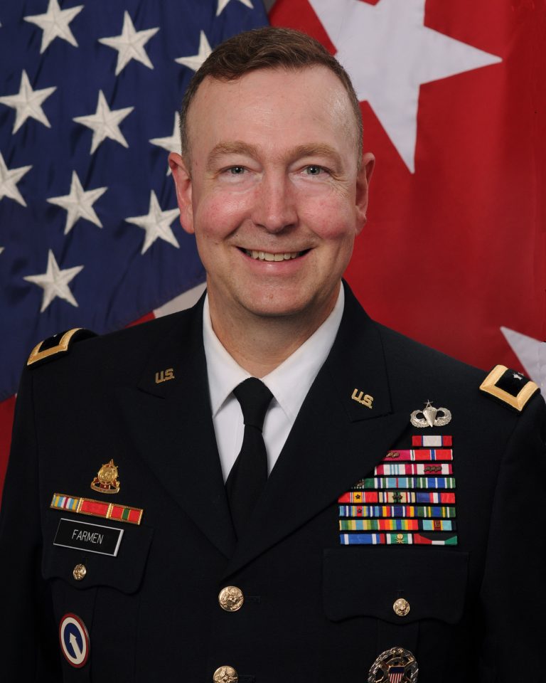 Major General Stephen Farmen | Oct. 12, 2-17