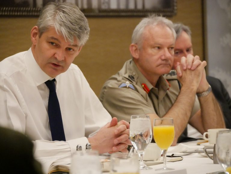 UK Vice Chief of the Defence Staff, Gen. Sir Gordon Messenger & UK Permanent Secretary of the Ministry of Defence, Mr Stephen Lovegrove | March 27, 2018