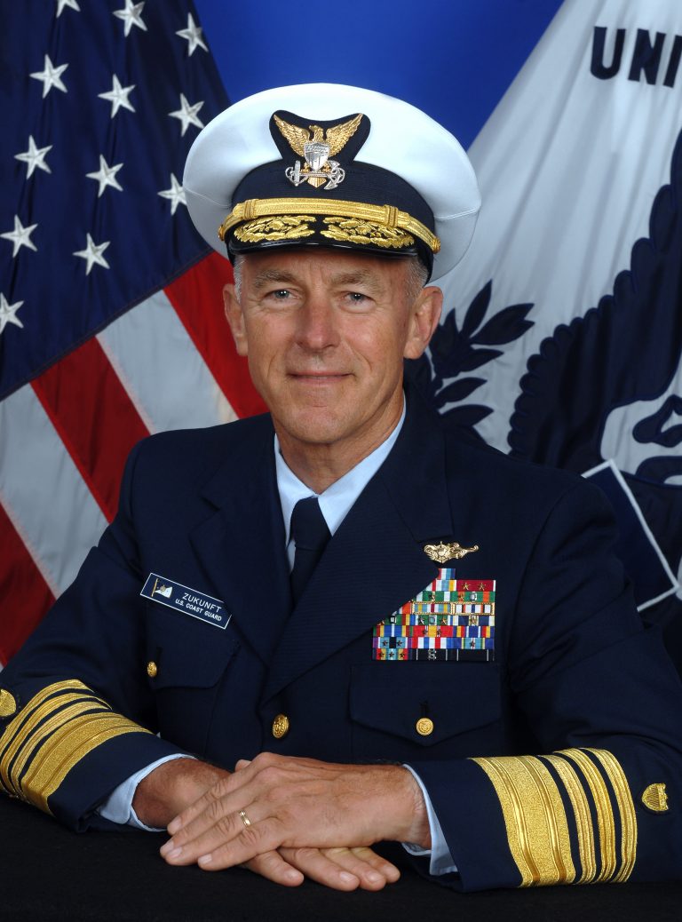 Admiral Paul Zukunft, Commandant of the U.S. Coast Guard | April 11, 2018