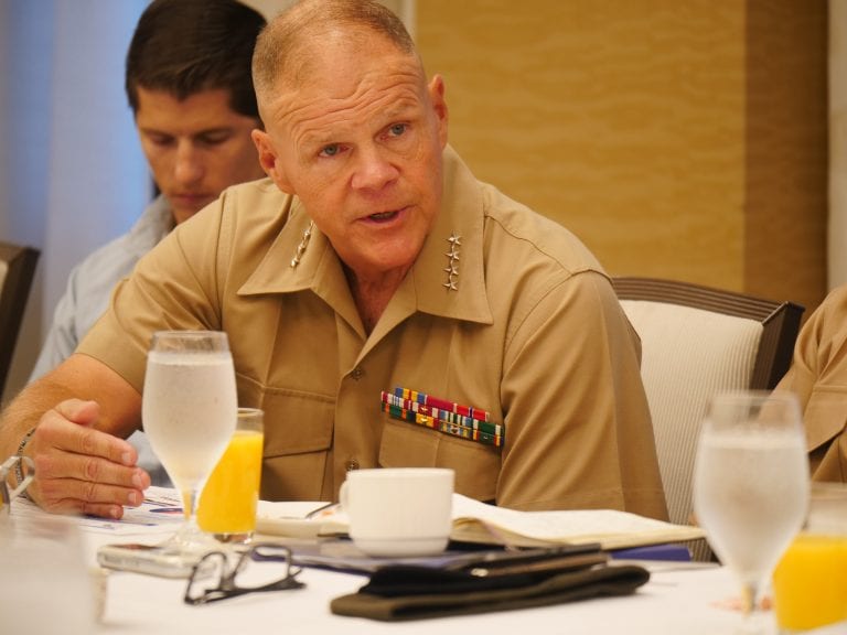 General Robert B. Neller, Commandant of the U.S. Marine Corps