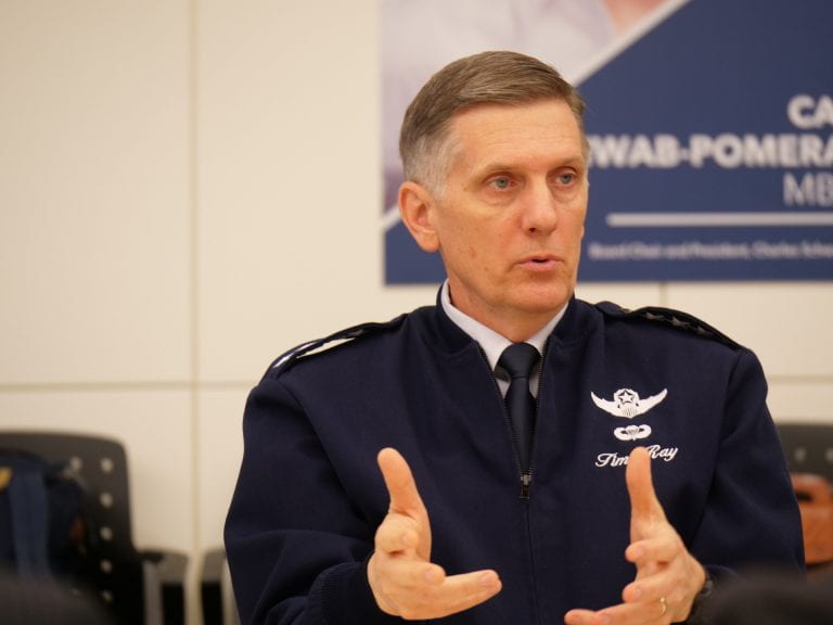 Gen. Timothy M. Ray, Commander – Air Force Global Strike Command and Commander – Air Forces, U.S. Strategic Command